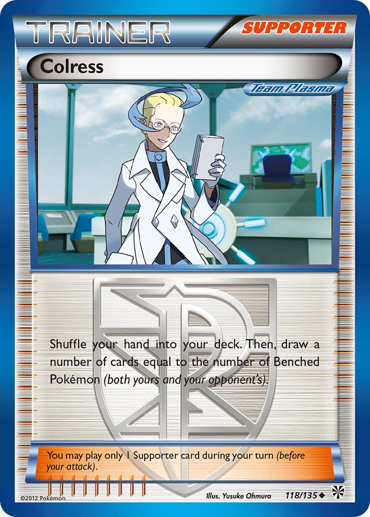 Colress (118/135) [Black & White: Plasma Storm] - Dark Crystal Cards