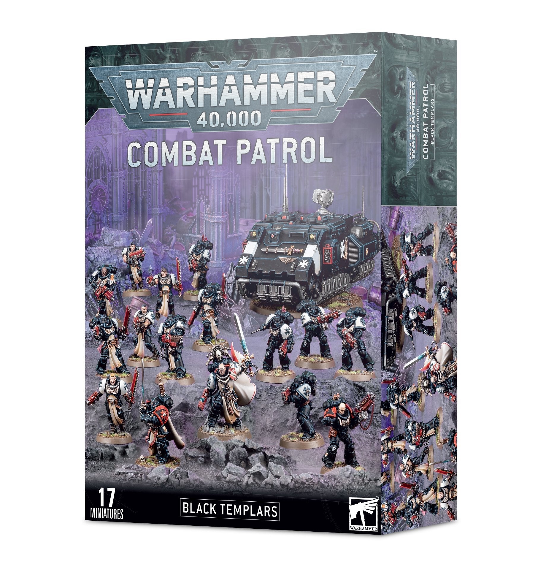 Combat Patrol Black Templars - Dark Crystal Cards