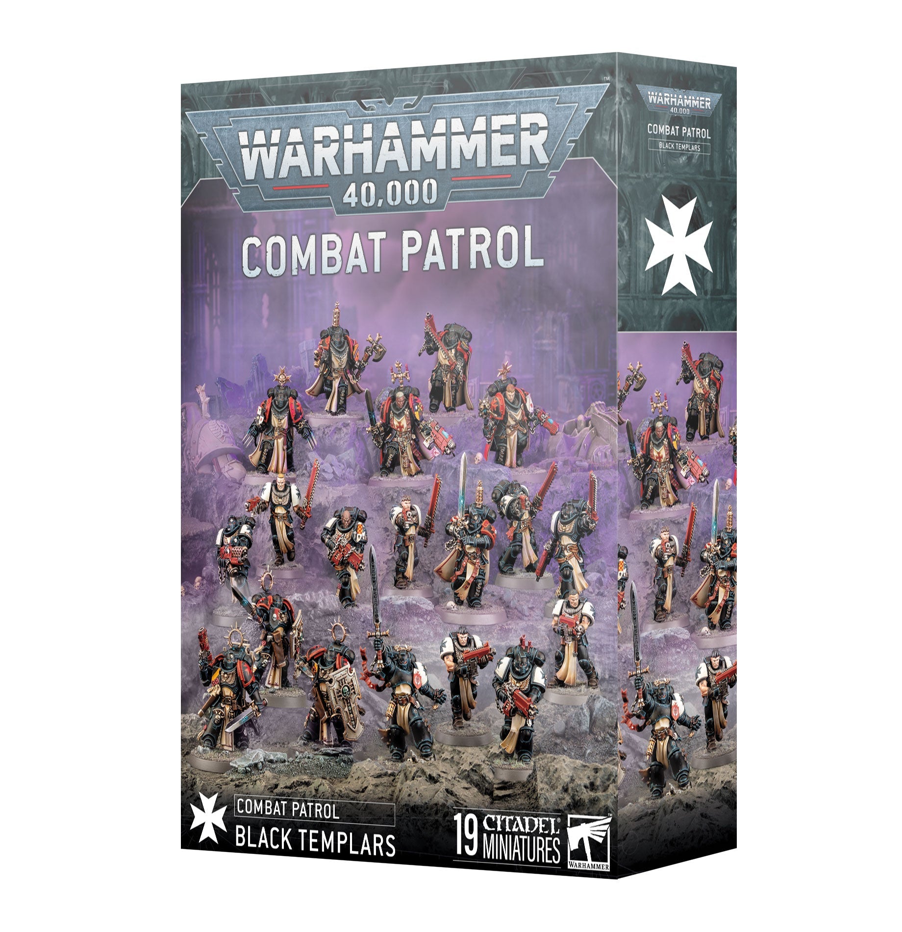 Combat Patrol Black Templars Pre - Order - Dark Crystal Cards