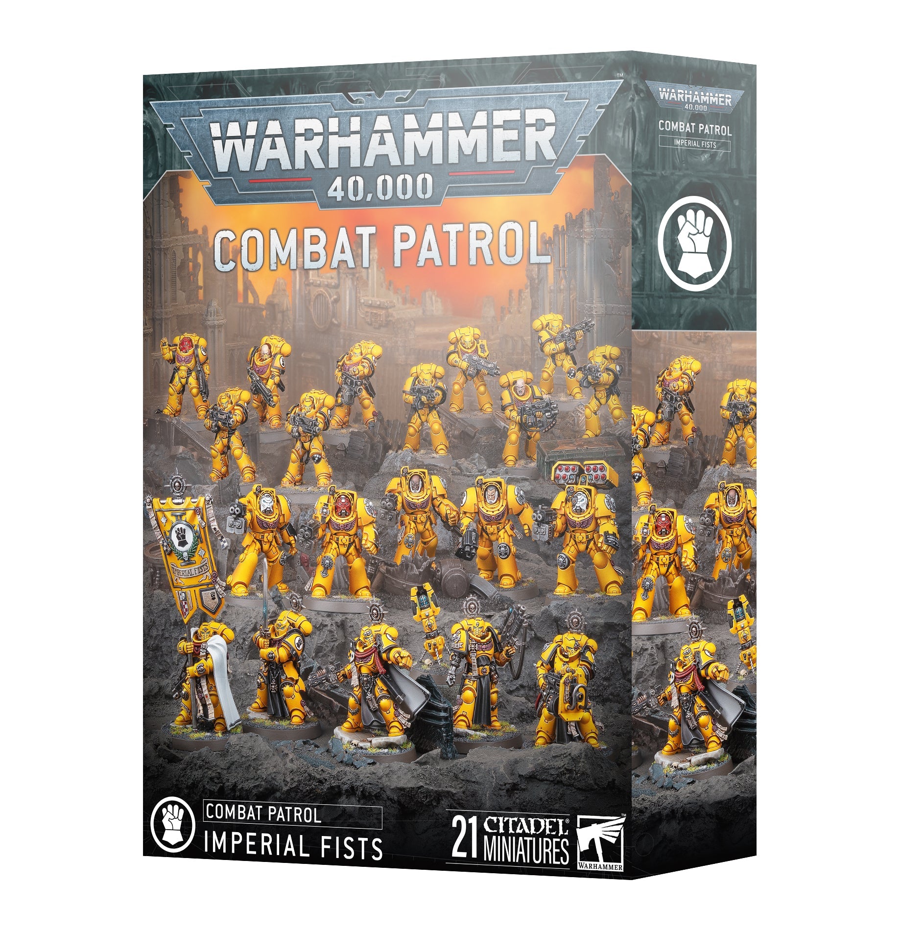 Combat Patrol Imperial Fists Pre - order - Dark Crystal Cards