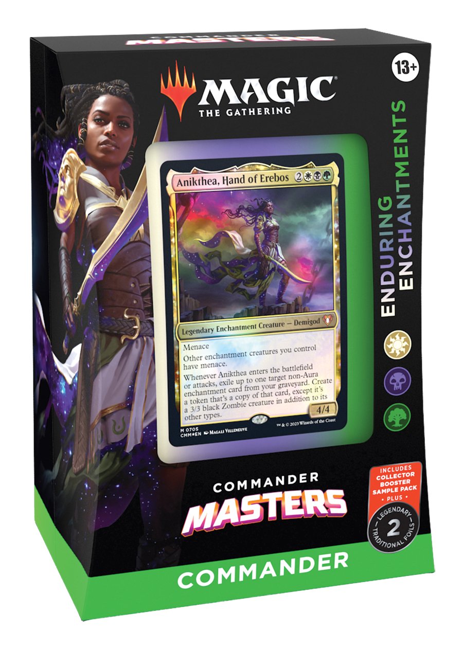 Commander Masters Commander Deck Enduring Enchantments - Dark Crystal Cards