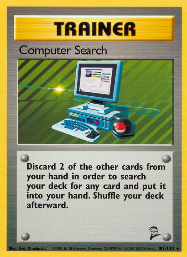 Computer Search (101/130) [Base Set 2] - Dark Crystal Cards