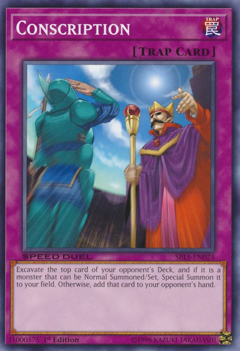 Conscription [SBLS - EN024] Common - Dark Crystal Cards