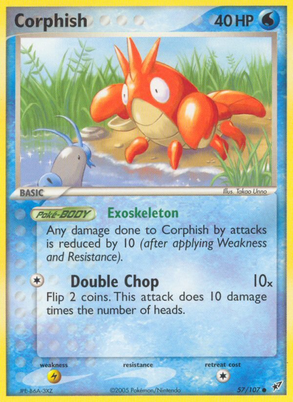 Corphish (57/107) [EX: Deoxys] - Dark Crystal Cards