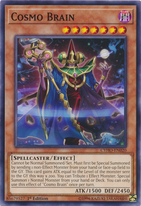 Cosmo Brain [CYHO - EN020] Common - Dark Crystal Cards