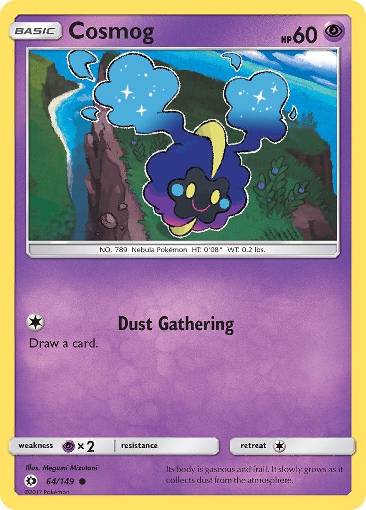 Cosmog (64/149) [Sun & Moon: Base Set] - Dark Crystal Cards