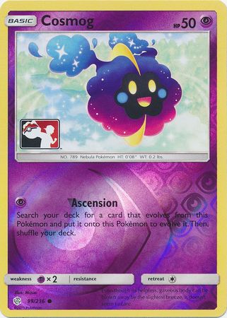 Cosmog (99/236) (Pokemon Club Special Print) [Sun & Moon: Cosmic Eclipse] - Dark Crystal Cards