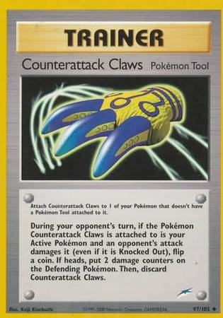 Counterattack Claws (97/105) [Neo Destiny Unlimited] - Dark Crystal Cards