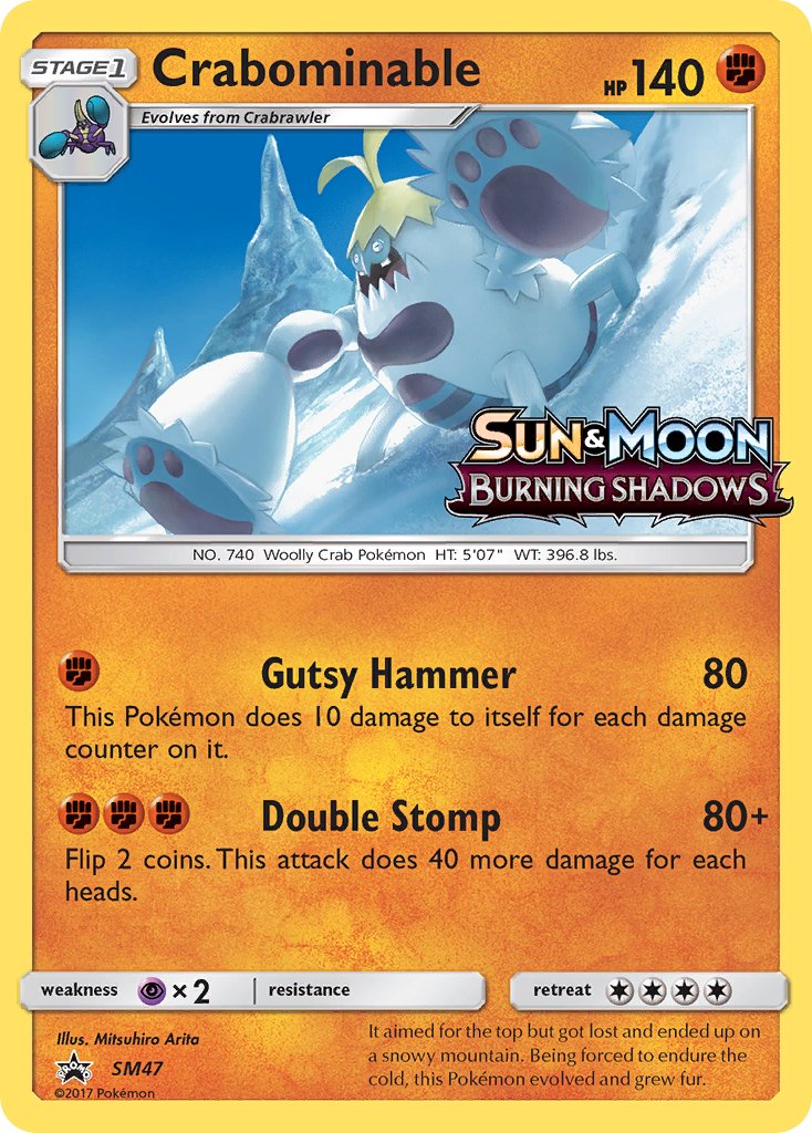 Crabominable (SM47) [Sun & Moon: Black Star Promos] - Dark Crystal Cards