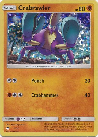 Crabrawler (7/12) [McDonald's Promos: 2017 Collection] - Dark Crystal Cards