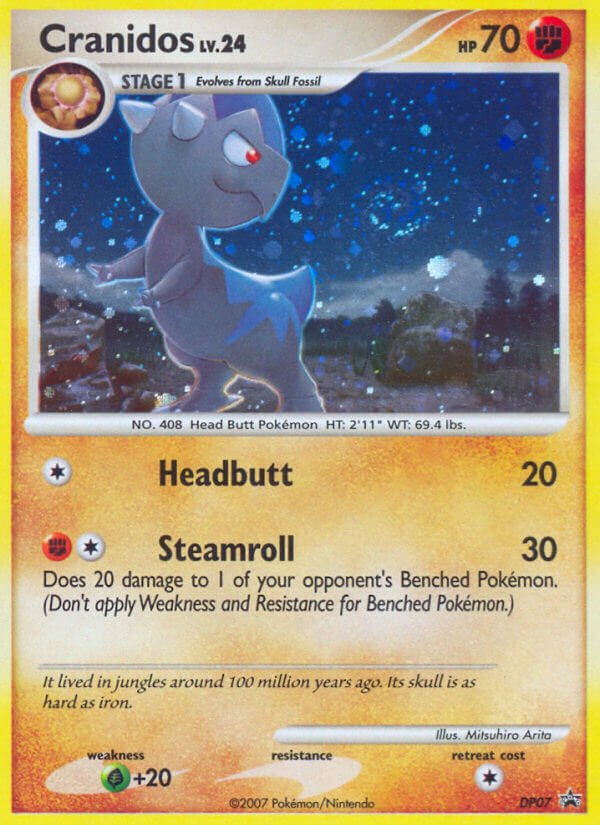 Cranidos (DP07) [Diamond & Pearl: Black Star Promos] - Dark Crystal Cards