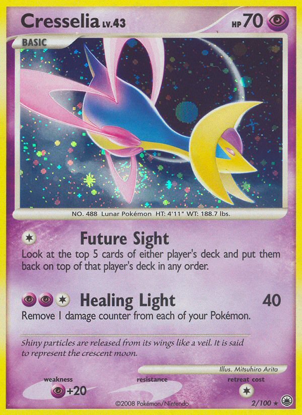 Cresselia (2/100) [Diamond & Pearl: Majestic Dawn] - Dark Crystal Cards