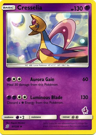 Cresselia (87/236) (Mewtwo Deck) [Battle Academy 2020] - Dark Crystal Cards