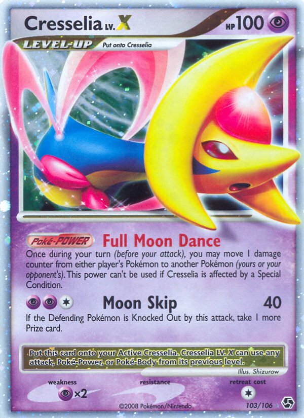 Cresselia LV.X (103/106) [Diamond & Pearl: Great Encounters] - Dark Crystal Cards