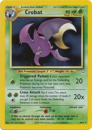 Crobat (4/64) [Neo Revelation Unlimited] - Dark Crystal Cards