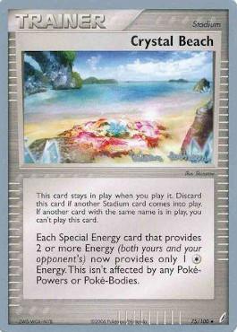 Crystal Beach (75/100) (Intimidation - Tristan Robinson) [World Championships 2008] - Dark Crystal Cards