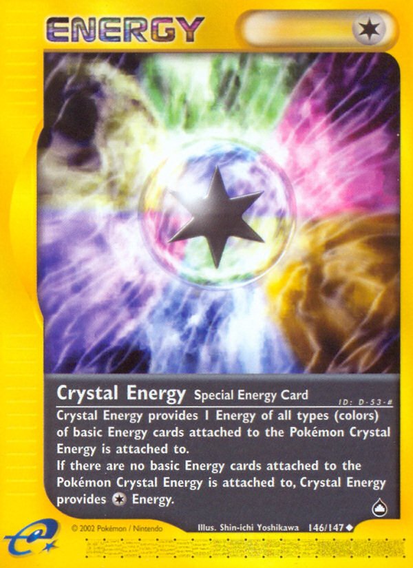 Crystal Energy (146/147) [Aquapolis] - Dark Crystal Cards