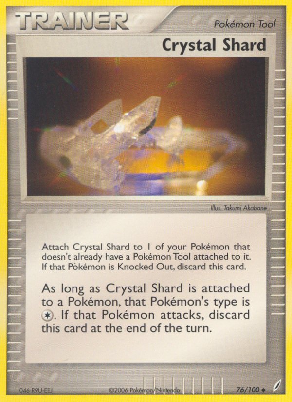 Crystal Shard (76/100) [EX: Crystal Guardians] - Dark Crystal Cards