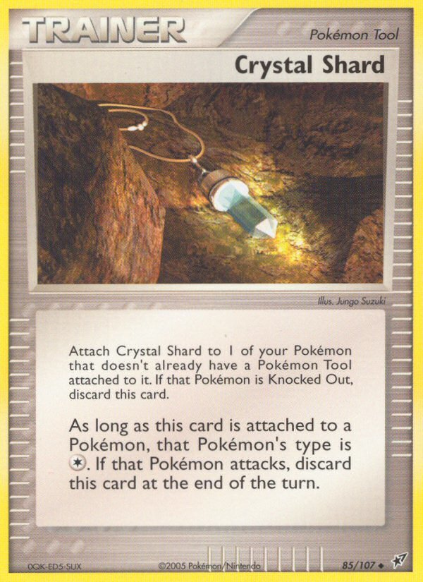 Crystal Shard (85/107) [EX: Deoxys] - Dark Crystal Cards