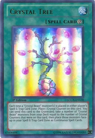 Crystal Tree [LCGX - EN170] Ultra Rare - Dark Crystal Cards