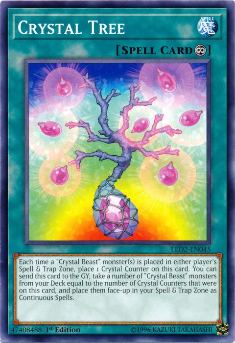 Crystal Tree [LED2 - EN045] Common - Dark Crystal Cards