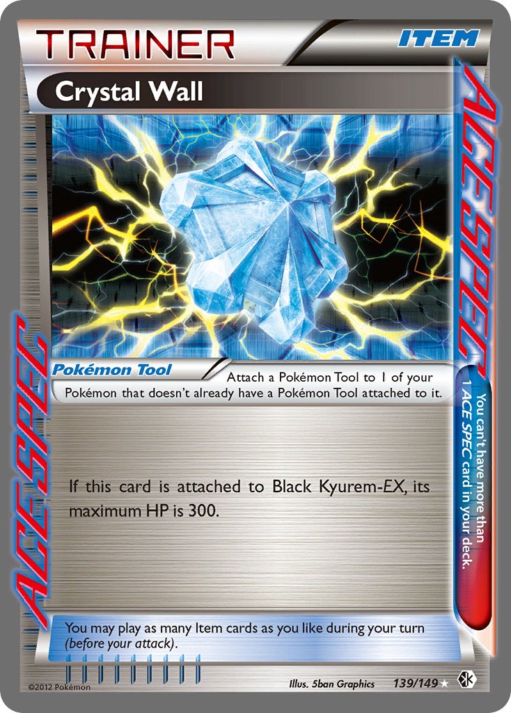 Crystal Wall (139/149) [Black & White: Boundaries Crossed] - Dark Crystal Cards