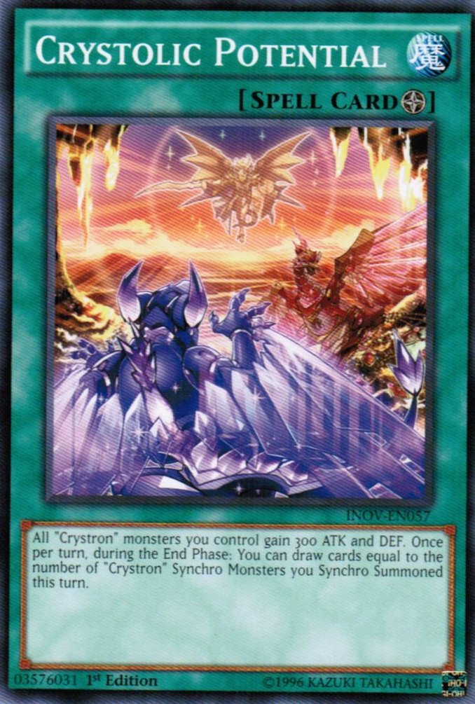 Crystolic Potential [INOV - EN057] Common - Dark Crystal Cards