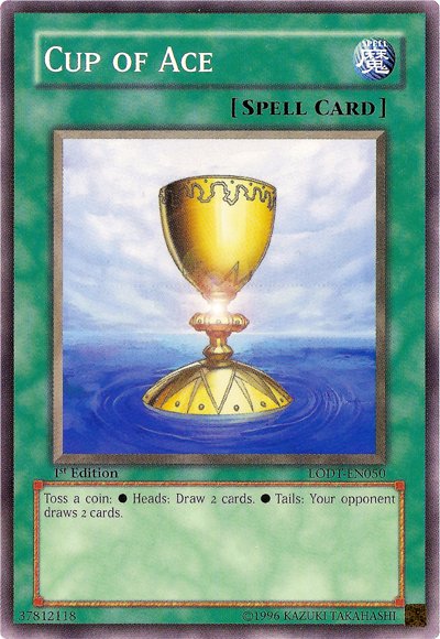 Cup of Ace [LODT - EN050] Common - Dark Crystal Cards