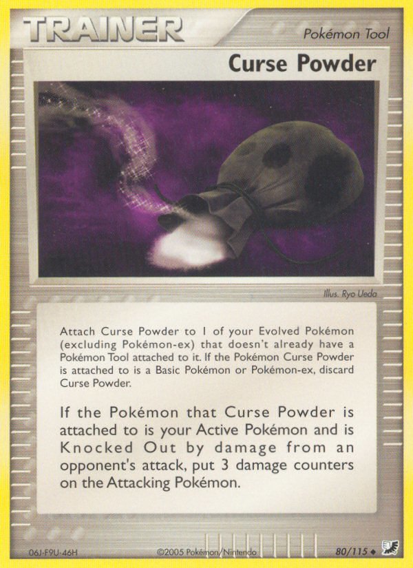 Curse Powder (80/115) [EX: Unseen Forces] - Dark Crystal Cards