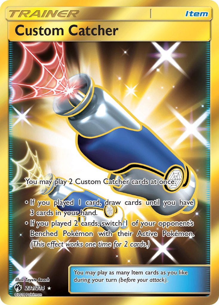 Custom Catcher (231/214) [Sun & Moon: Lost Thunder] - Dark Crystal Cards