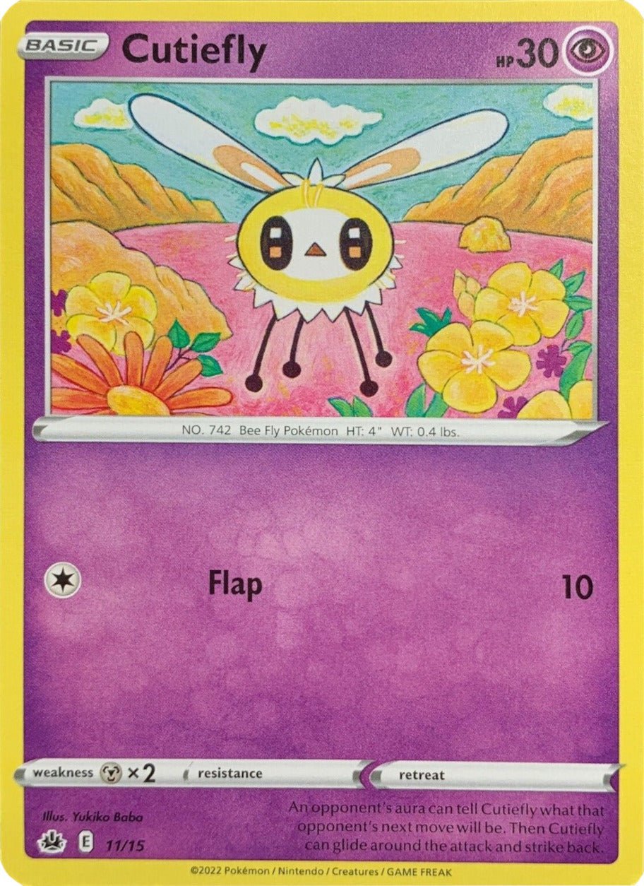 Cutiefly (11/15) [McDonald's Promos: Match Battle] - Dark Crystal Cards