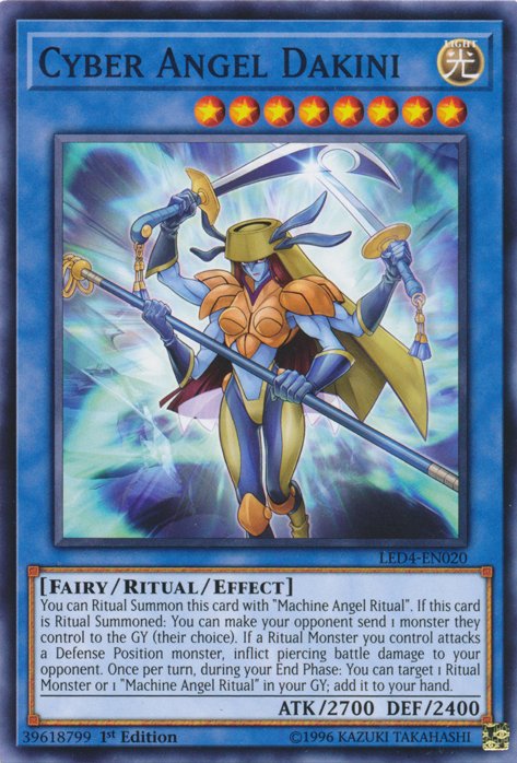 Cyber Angel Dakini [LED4 - EN020] Common - Dark Crystal Cards