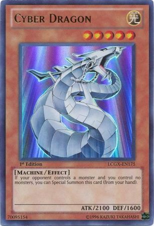 Cyber Dragon [LCGX - EN175] Ultra Rare - Dark Crystal Cards