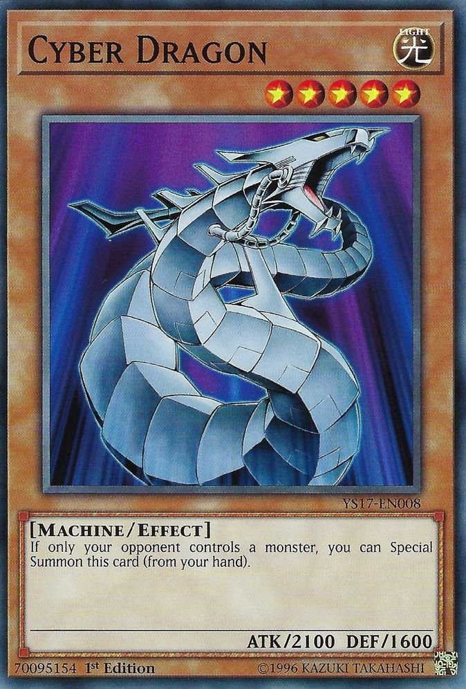 Cyber Dragon [YS17 - EN008] Common - Dark Crystal Cards