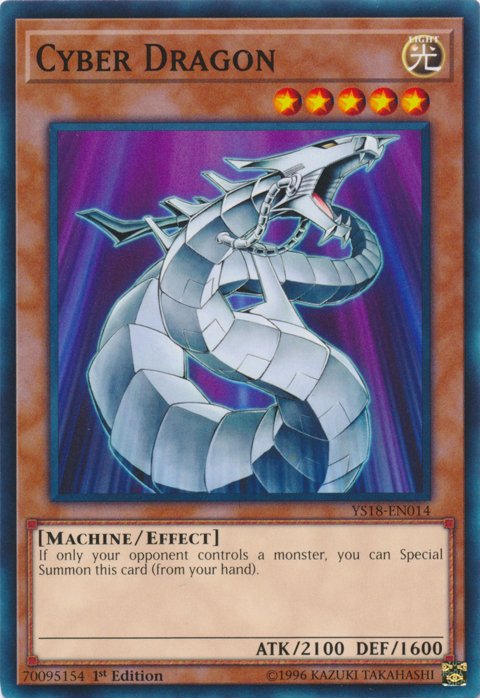 Cyber Dragon [YS18 - EN014] Common - Dark Crystal Cards