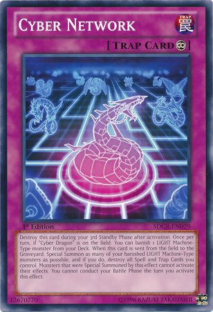 Cyber Network [SDCR - EN029] Common - Dark Crystal Cards