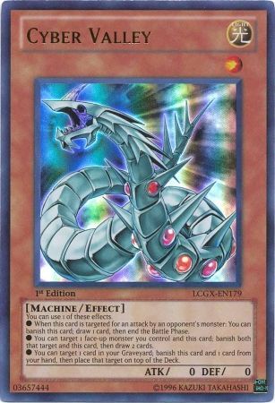 Cyber Valley [LCGX - EN179] Ultra Rare - Dark Crystal Cards