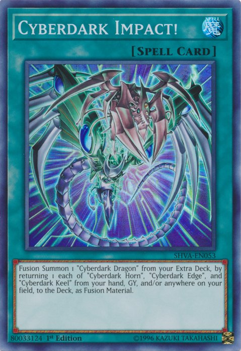 Cyberdark Impact! [SHVA - EN053] Super Rare - Dark Crystal Cards