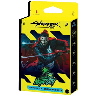 CYBERPUNK TCG: Beta Starter Deck Embracing Power