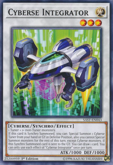 Cyberse Integrator [SAST - EN043] Common - Dark Crystal Cards