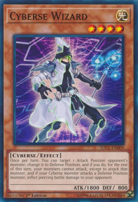 Cyberse Wizard [SDCL - EN009] Common - Dark Crystal Cards