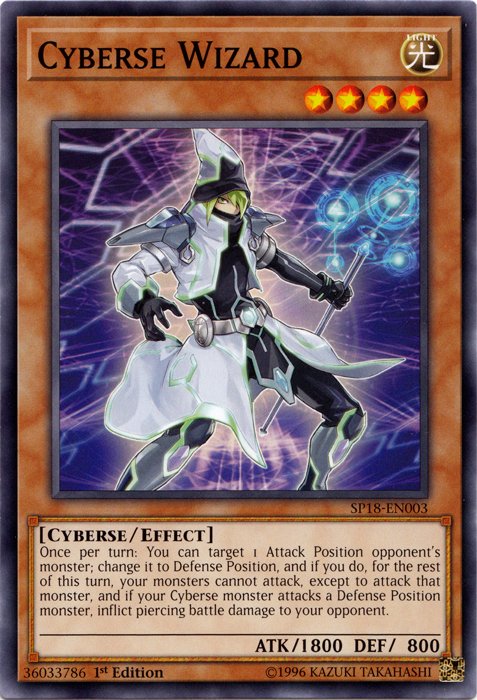 Cyberse Wizard [SP18 - EN003] Common - Dark Crystal Cards