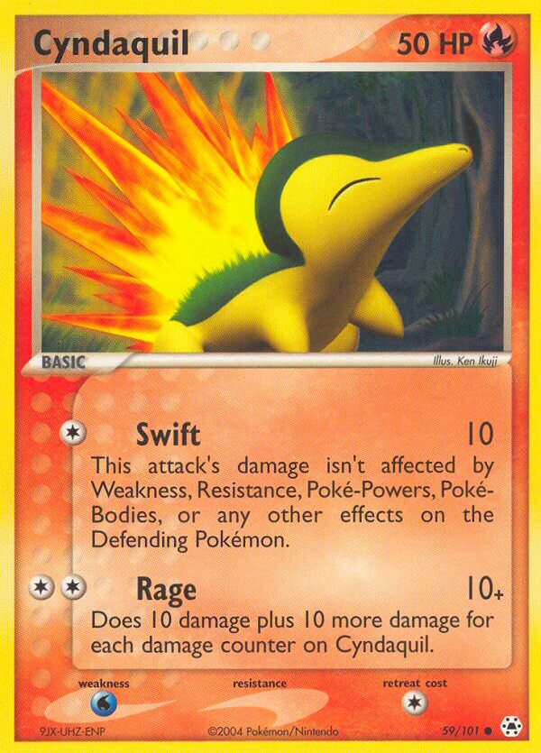 Cyndaquil (59/101) [EX: Battle Stadium] - Dark Crystal Cards