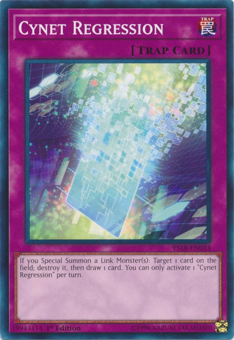 Cynet Regression [YS18 - EN033] Common - Dark Crystal Cards