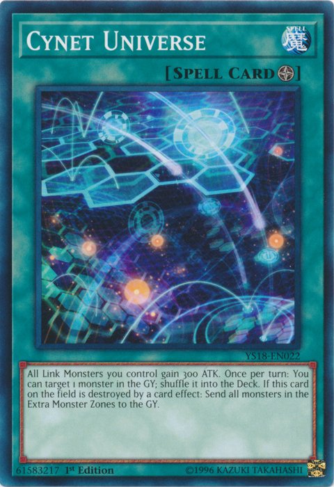 Cynet Universe [YS18 - EN022] Common - Dark Crystal Cards