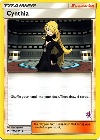 Cynthia (119/156) (Mewtwo Deck) [Battle Academy 2020] - Dark Crystal Cards