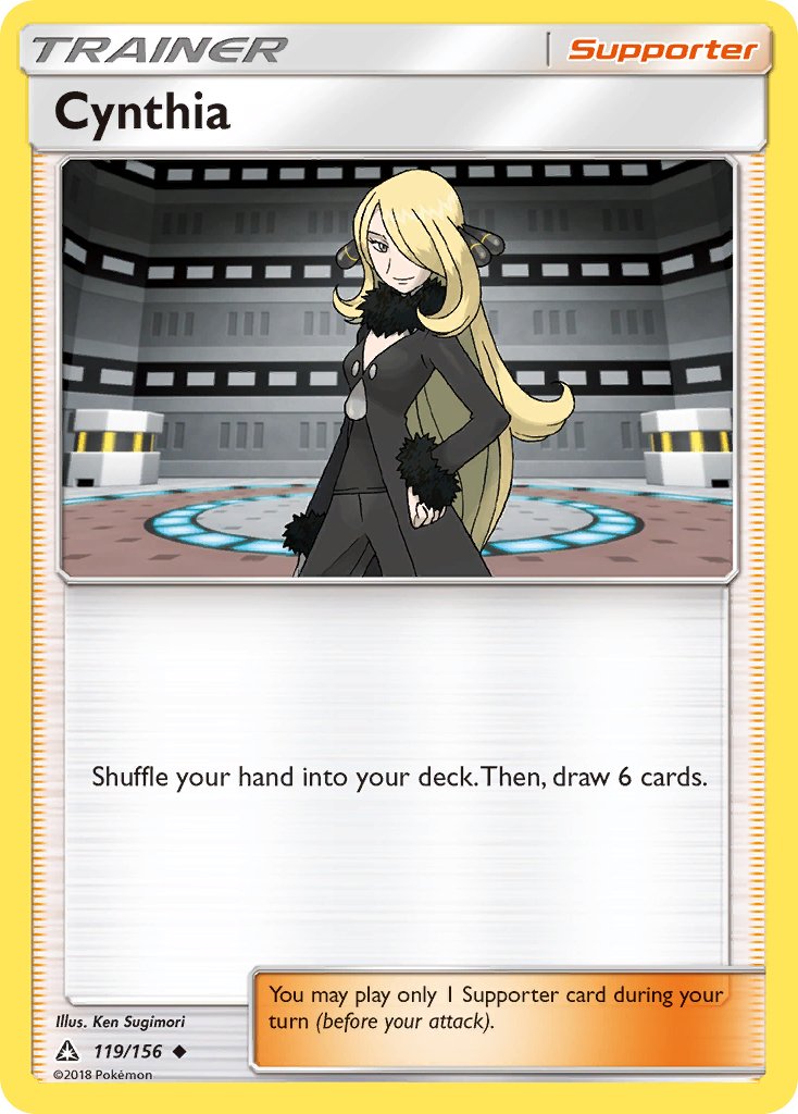 Cynthia (119/156) [Sun & Moon: Ultra Prism] - Dark Crystal Cards