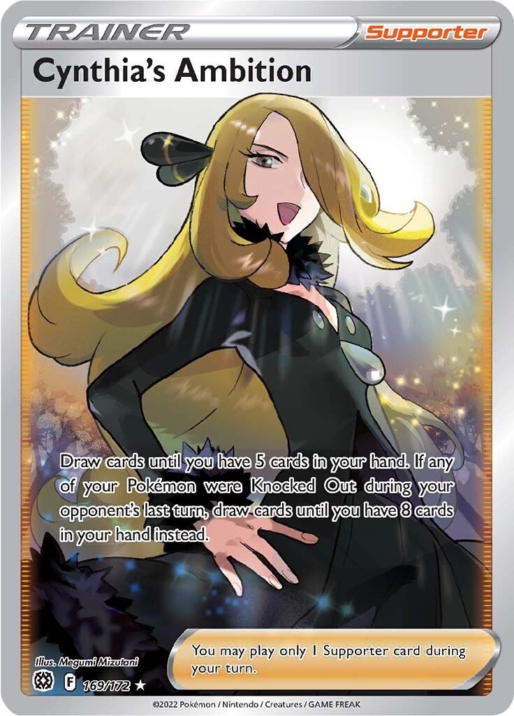 Cynthia's Ambition (169/172) [Sword & Shield: Brilliant Stars] - Dark Crystal Cards