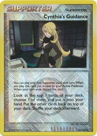 Cynthia's Guidance (136/147) (League Promo) [Platinum: Supreme Victors] - Dark Crystal Cards