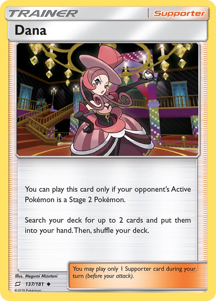 Dana (137/181) [Sun & Moon: Team Up] - Dark Crystal Cards